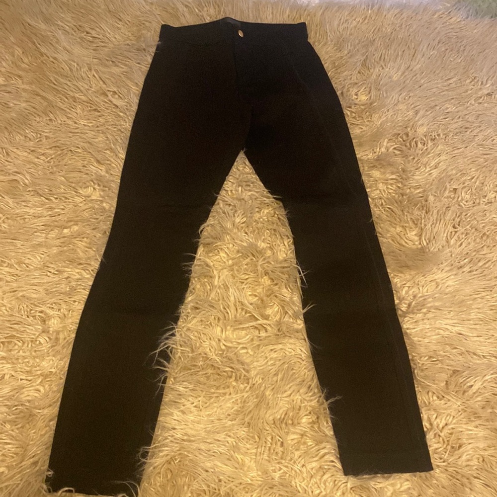 J. Crew pixie straight legged black pants size 00.